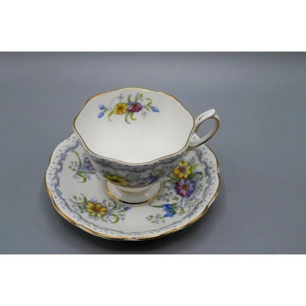 Royal Albert Gem Teacup &  Saucer